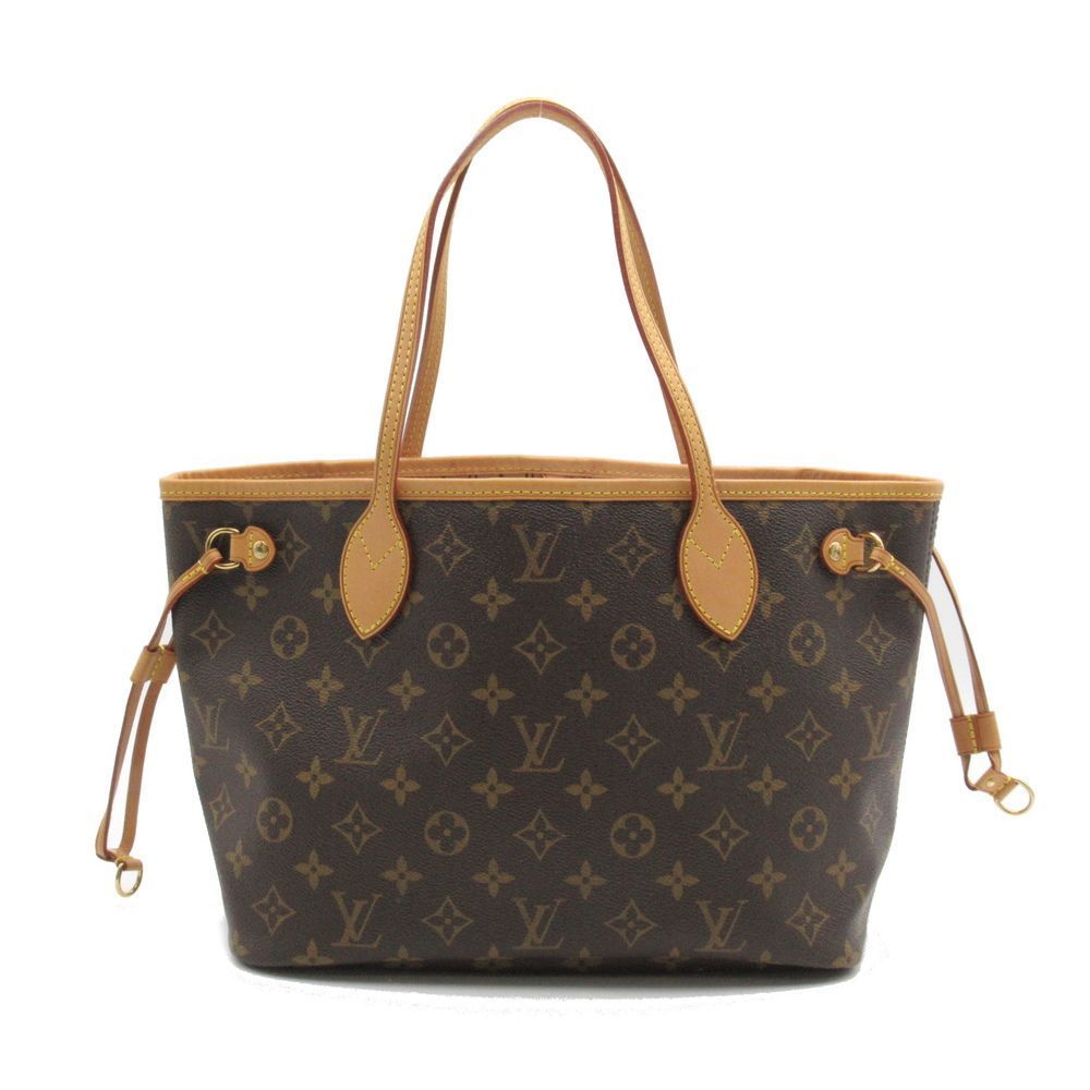 Louis Vuitton Neverfull PM Tote Bag Canvas Monogram Brown